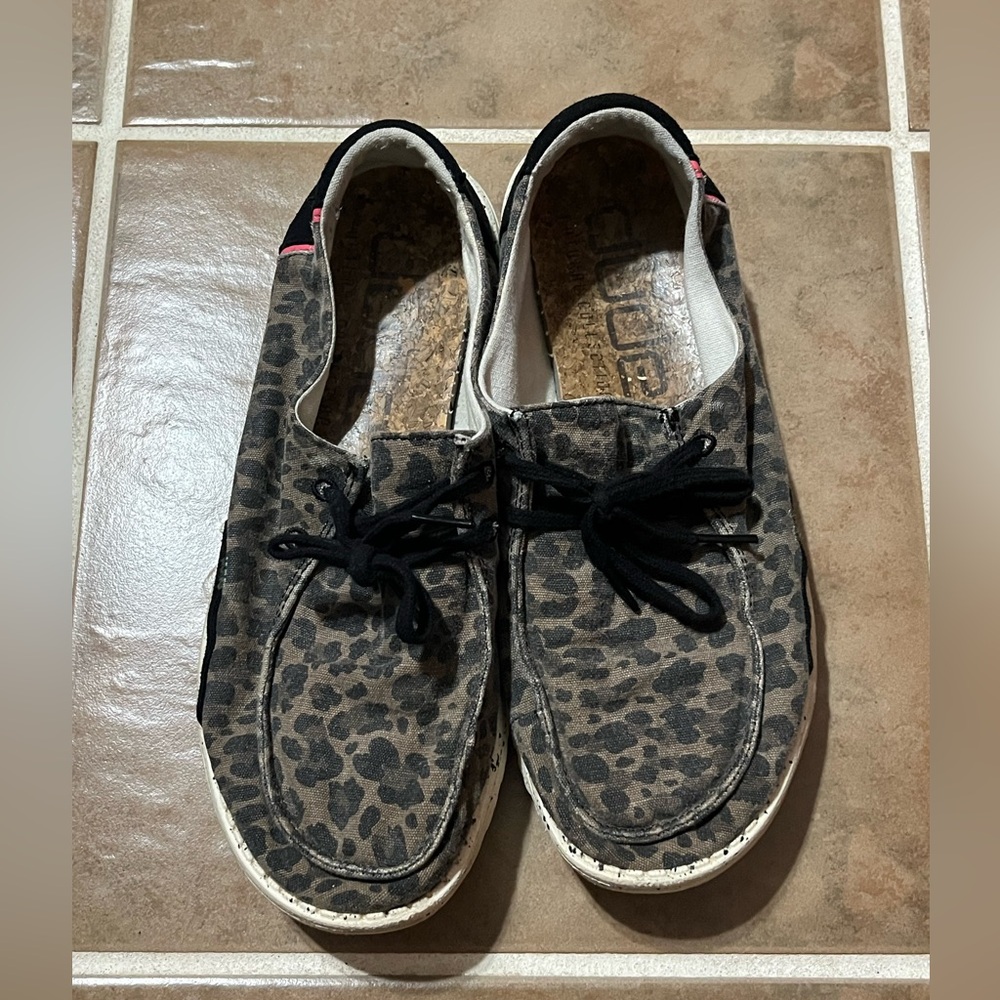 Hey Dude Leopard Shoes